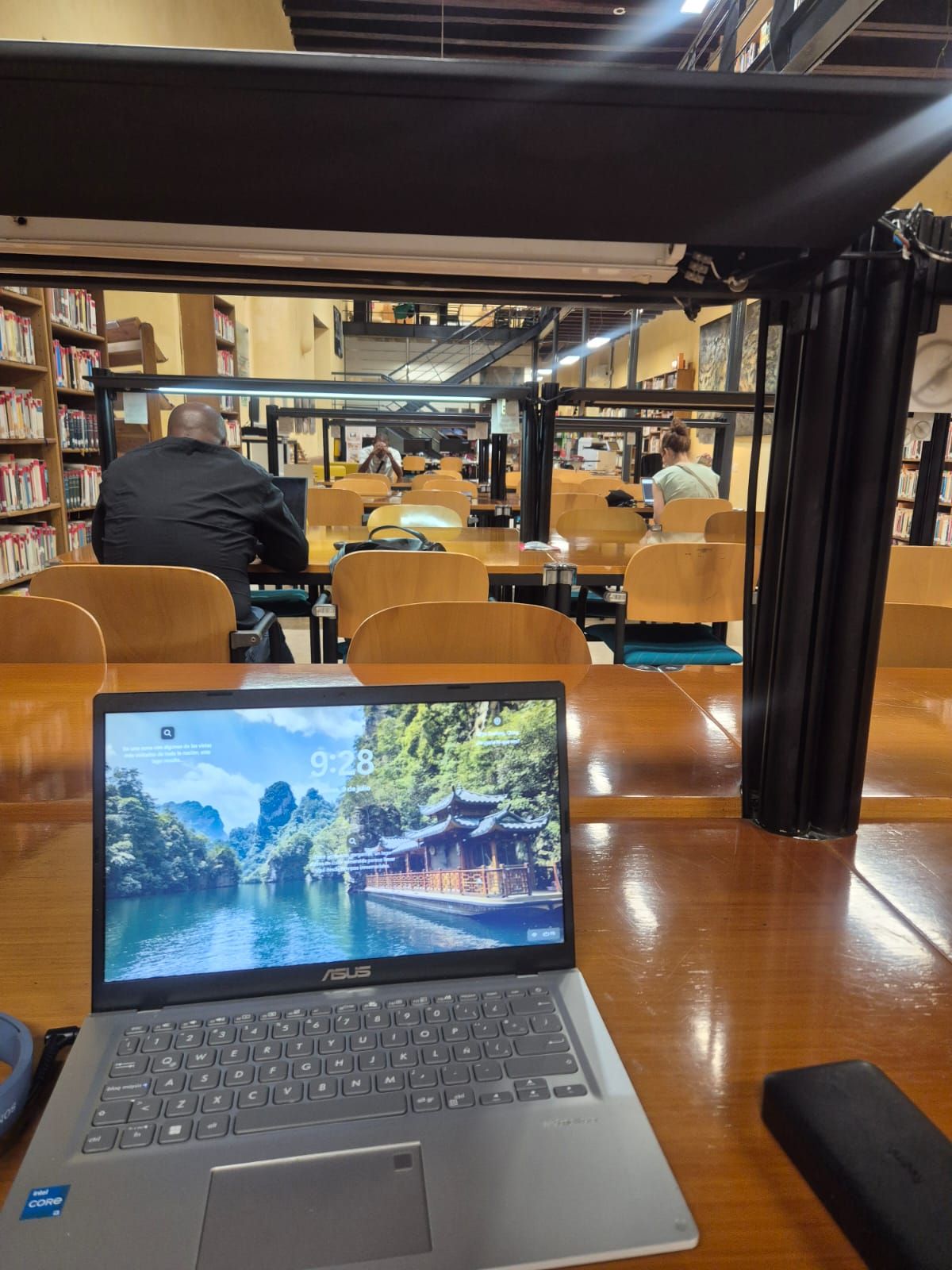 Biblioteca Casa España — reading room, CFCE Centro Histórico