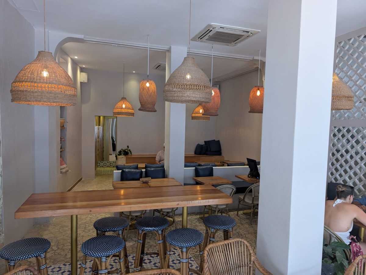 Libertario Coffee Roasters — interior, Getsemaní